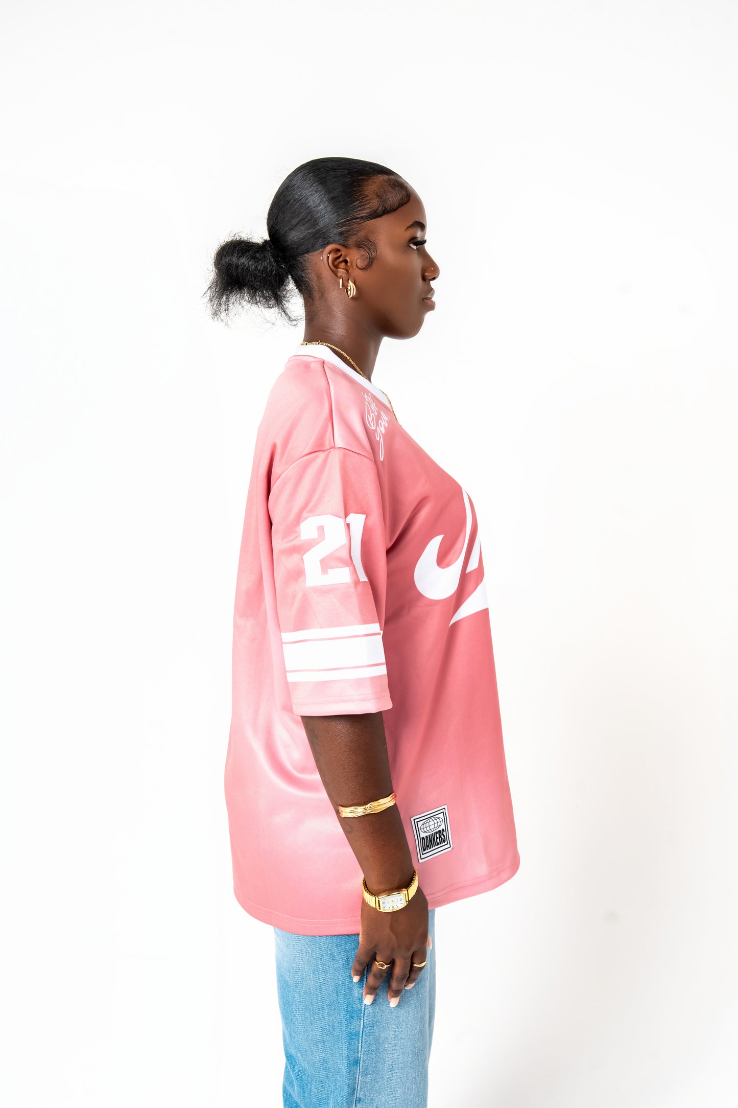 PINK REVERABLE DANKERS JERSEY