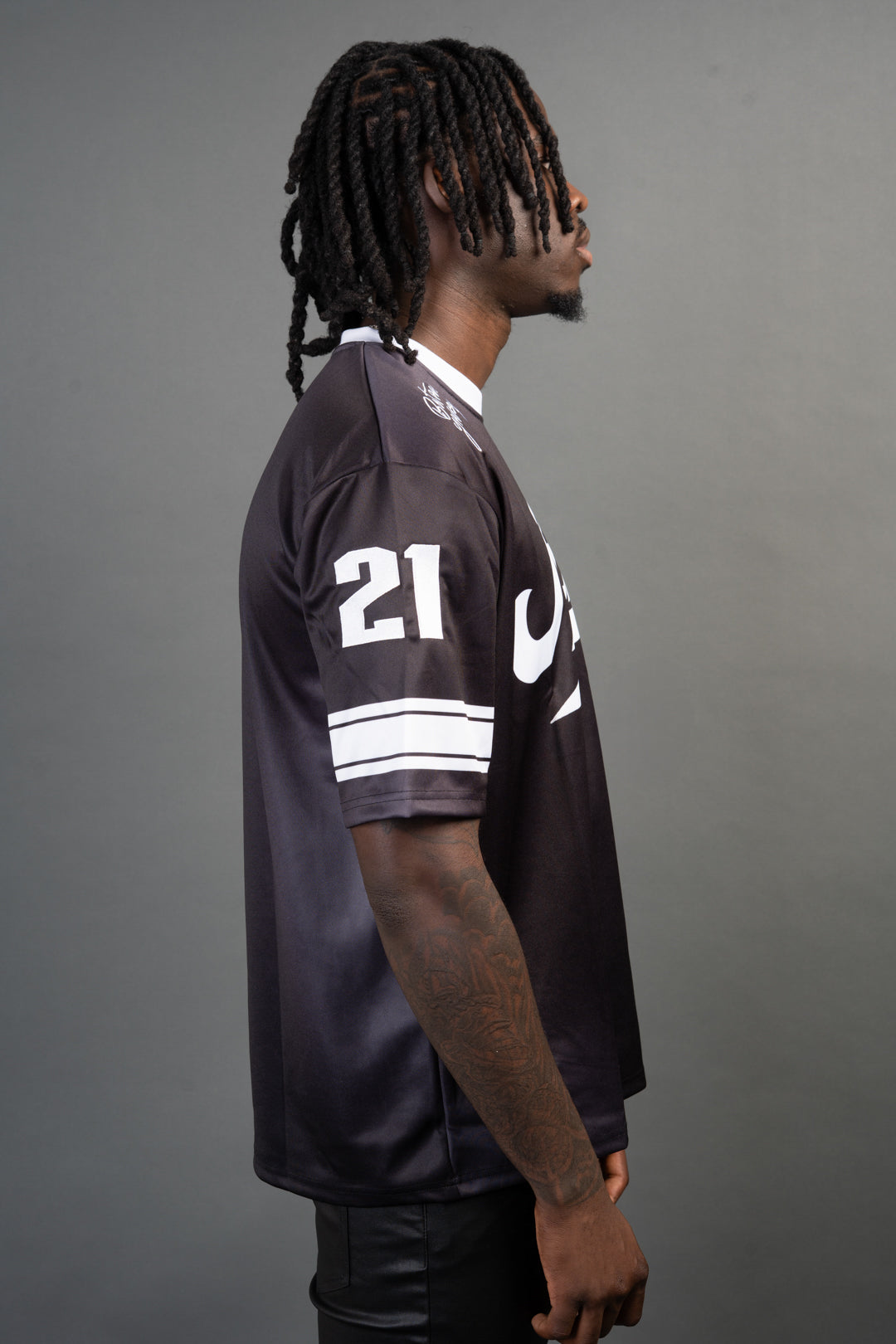 BLACK REVERSABLE DANKERS JERSEY