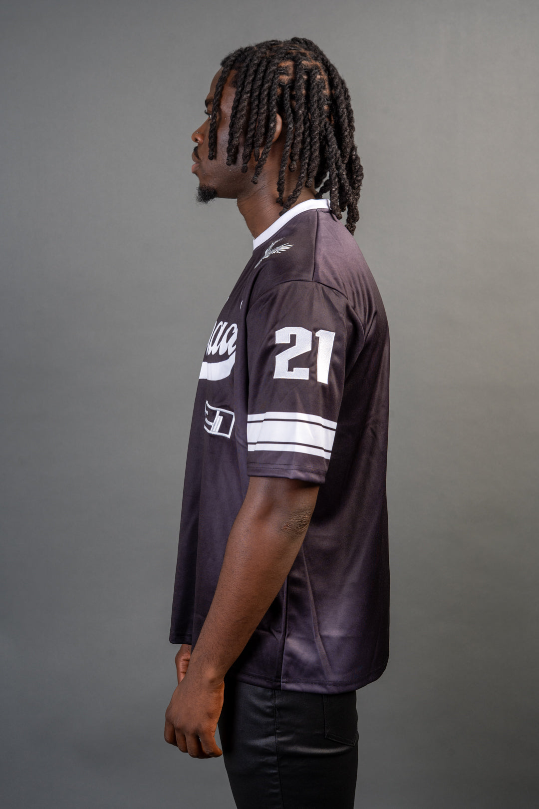 BLACK REVERSABLE DANKERS JERSEY