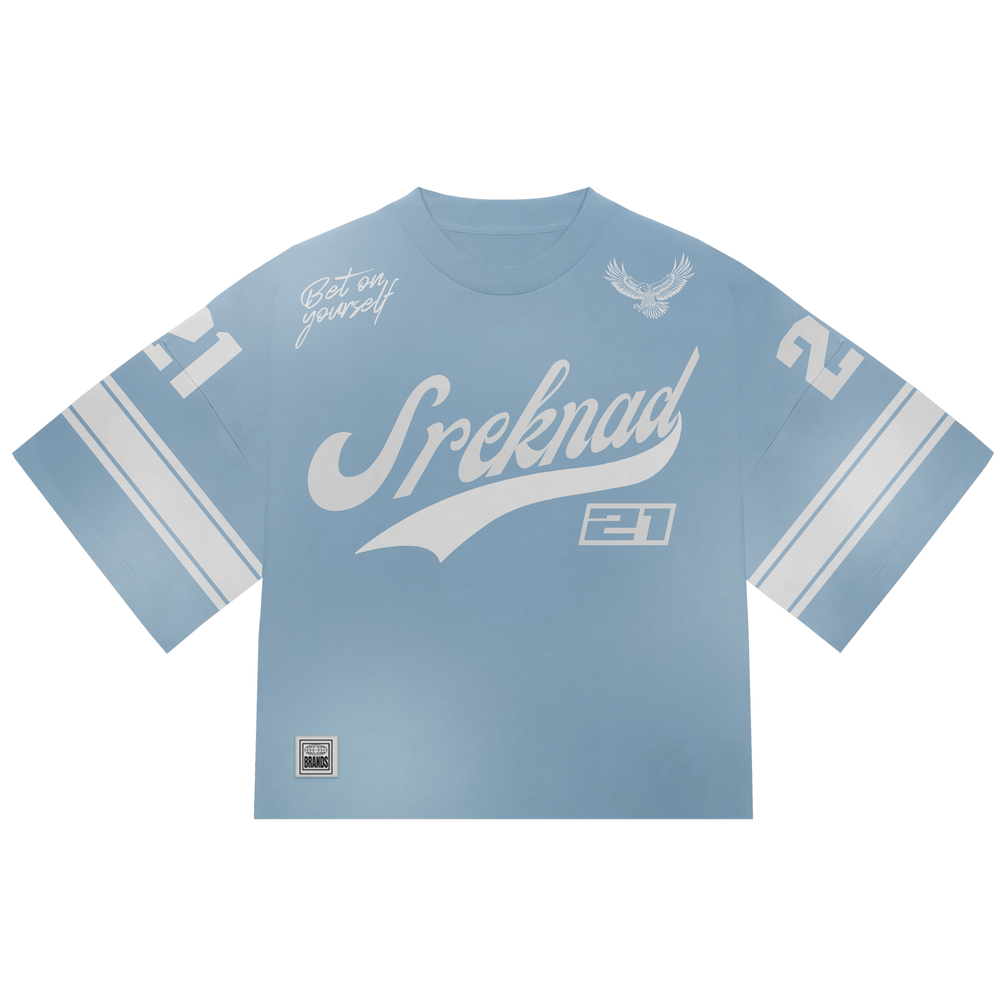 BABY BLUE REVERSABLE DANKERS JERSEY