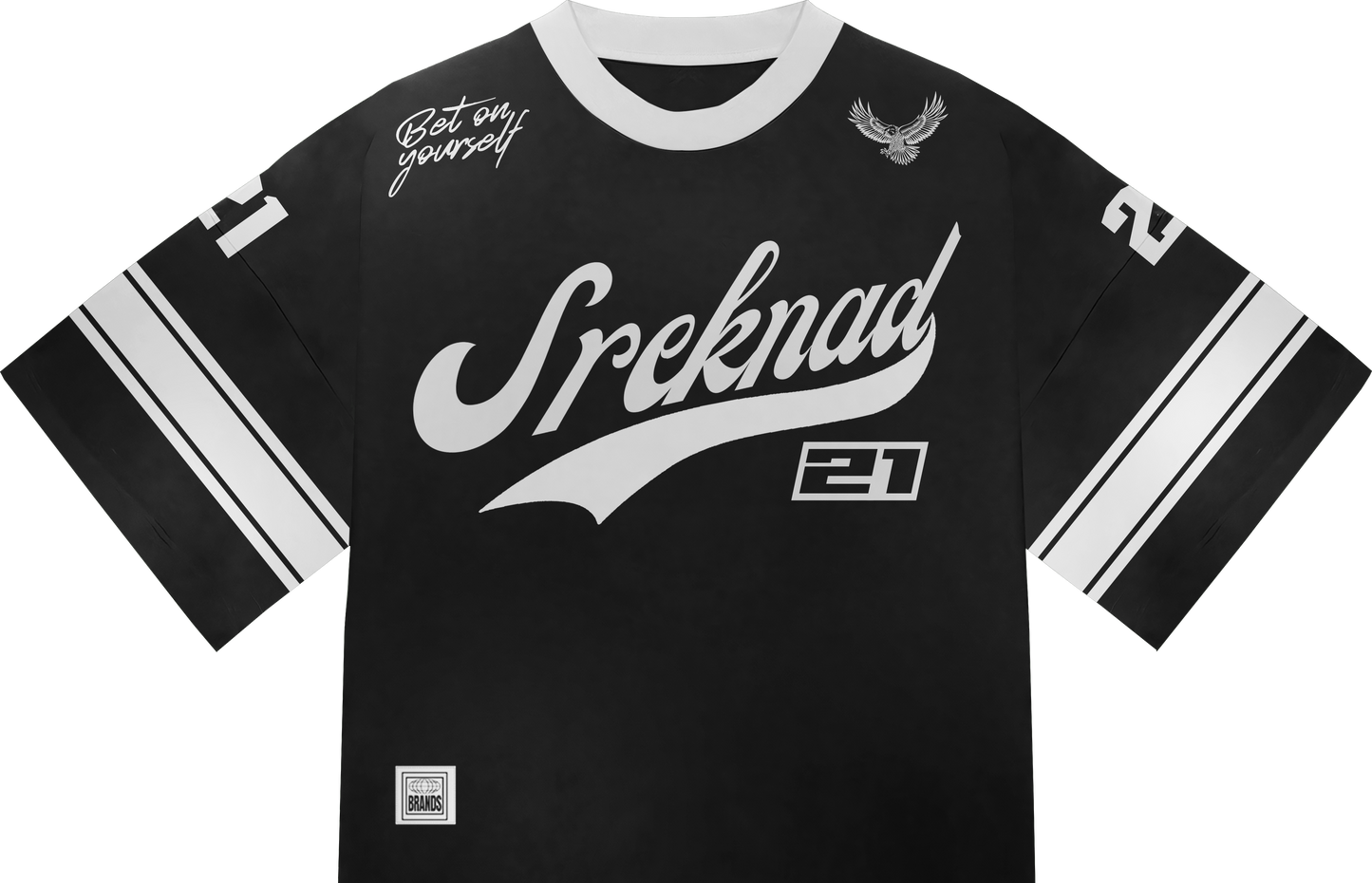BLACK REVERSABLE DANKERS JERSEY